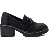 Refresh för kvinnor. 17141702-NEGRO Loafers med svart spänne -Hög klack 6cm (40), 5 till 8 cm, Ingen, Casual, Läderimitation, Klassisk