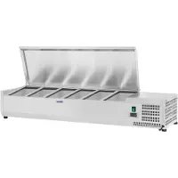Royal Catering Kylränna - 140 x 33 cm - 6 GN 1/4 behållare