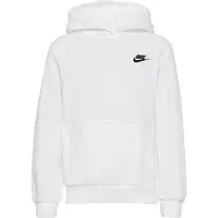 Nike Sweatshirt 'Club Fleece' svart / vit