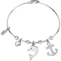 La Petite Story Bangle Ss Charm Message Love Armband