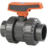 Cepex 36518 Pvc-u Ø3 Kulventiler Standardserie Pe Epdm Bsp Invändig Gänga Blå Prick