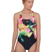 Speedo Colourblend Placement Digital Powerback Baddräkt