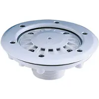 AstralPool Poolbottenbrunn 00340 2´´ Limmad Gänga Ø Prefabricerad Pool 50mm