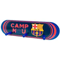 FC Barcelona Väggmonterad Klädhängare I Trä
