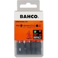 Bahco Impulsvridmunstycke 66IM/50PH2-10P; PH2; 50 mm; 10 st.