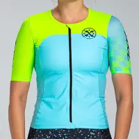 Zoot Ltd Aero Kortärmad Triathlontröja
