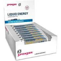 Sponser Sport Food Liquid Plus Låda Med Energigeler 70g 18 Enheter