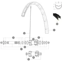 Mavic Xa Elite Tubeless Fälg