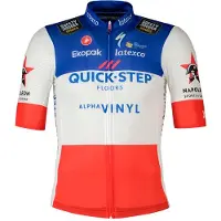 Castelli Quick-step Competizione Korta ärmar Cykeltröja