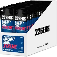 226ers Shot Xtrem 250mg Caff Energidryck Engångsdos Förpackning Blå Energi 60ml