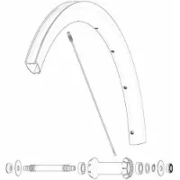 Mavic Front Cosmic Slr 40 Rb Landsvägscykelfälg