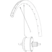 Mavic Rear Ksyrium S Disc Ebm Landsvägscykelfälg