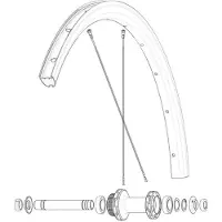Mavic Ksyrium 30 Disc Ekrar 12 Enheter