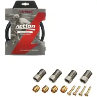 Ashima Shimano 5x2.3 Mm Bromskabelsats 3 M