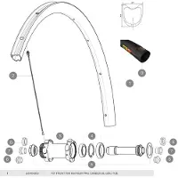 Mavic Ksyrium Pro Carbon Sl Tubular Disc Framfälg