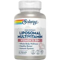 Solaray Liposomal Women´s +50 Multivitamins And Minerals Kapslar 60 Enheter
