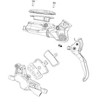 Sram Hinge Code/g2/guide/level/elixir/db Klämma