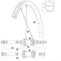 Mavic Crossmax Elite Carbon Framfälg