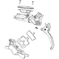 Sram Standard Dot V2-x0/xx/guide/level/code/hydroroad/g2 Bromsluftsats