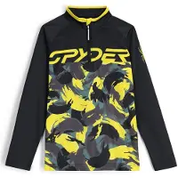 Spyder Camo Tröja Med Halv Dragkedja