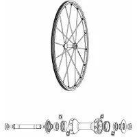 Mavic R-sys Front Ekrar 9 Enheter