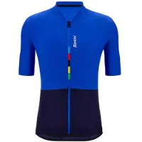 Santini Uci Official Riga Korta ärmar Cykeltröja