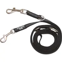 JULIUS K-9 K9 C&G dressyr/koppel svart/grå 14 mm/2,2 m