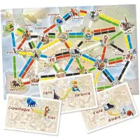 Asmodee Aventureros Al Tren El Primer Viaje Brädspel