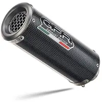 Gpr Exhaust Systems M3 Poppy Yamaha Mt-25 250 2016-2017 E3 Round Homologerad Slip On Ljuddämpare