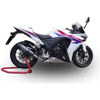 Gpr Exhaust Systems Gp Evo4 Poppy Honda Cbr500 R 2023-2024 E5 Conical Homologerad Slip On Ljuddämpare