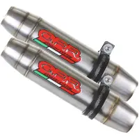 Gpr Exhaust Systems Deeptone Inox Double Ducati Scrambler 800 17-20 Euro 4 Cat Homologerad Ljuddämpare
