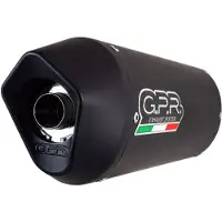 Gpr Exhaust Systems Furore Nero Ktm Duke 790 21-23 Ref:kt.107.race.fune Icke-homologerad Slip-on Ljuddämpare