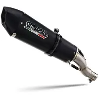 Gpr Exhaust Systems Gp Evo4 Black Titanium Honda Nx500 2024-2025 E5 Conical Homologerad Slip On Ljuddämpare