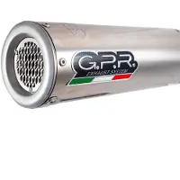 Gpr Exhaust Systems M3 Cf Moto 700 Cl-x Sport 22-24 Ref:e5.cf.16.m3.inox Stainless Steel Slip On Homologerad Ljuddämpare