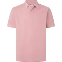 Pepe Jeans för män. PM542099 New Oliver rosa polotröja (S), Casual, Bomull, Kort ärm, Hållbar