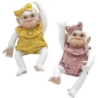 Rosa Toys Monkey 35 Cm Reborn-baby