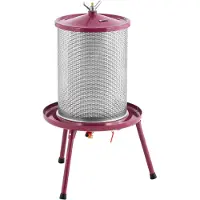 Usorteret Royal Catering hydropresser vattenpress för frukt, vin och juice 40 l + 5 påsar