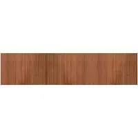 vidaXL Matta rektangulär brun 70x300 cm bambu