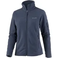 Columbia - Fleece dam - Fast Trek II Jacket Nocturnal för Unisex - Storlek XS - Marinblå