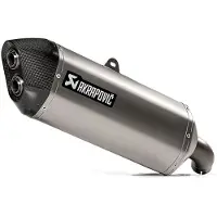Akrapovic Slip-on Line avgassystem med EG-typgodk. V-STROM 14-19/ 20-