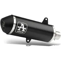 Arrow Urban Aluminium Dark With Dark End Cap Yamaha Xmax 125 ´21-22 Icke-homologiserat Komplett Avgassystem
