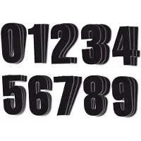 Holeshot 7900b 11 Cm Panel Number Holder 100 Pieces Grafikpaket