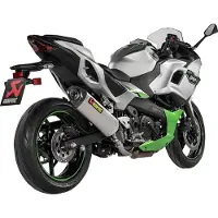 Akrapovic Slip-on Line Kawasaki Ninja 7 451 2024-2024 S-k4so9-hrt Homologerad Slip On Ljuddämpare