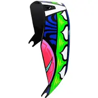 Nolan X-804 Rs Ultra Carbon Hjälmens Bakspoiler