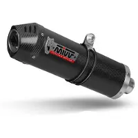 MIVV Oval Kawasaki Versys 650 2021-23 K.055.l3c Typgodkänt Komplett Avgassystem