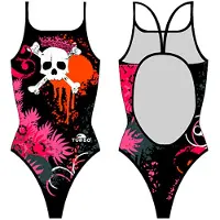 Turbo Flowers And Skulls Baddräkt