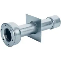 AstralPool 00327 Inox Aisi304 L240mm Väggrör Med 1 1/2 Invändig Gänga I Båda ändar