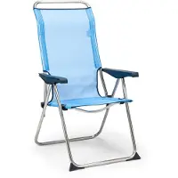 Solenny Fällbar Fåtölj Med 5 Lägen 114x67x63 Cm
