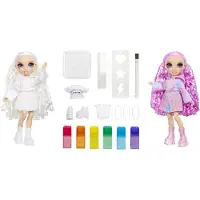 MGA Entertainment Rainbow High WaterColor & Create Dolls- Purple Eyes, Modedocka, Flicka, 4 År, Blandade färger
