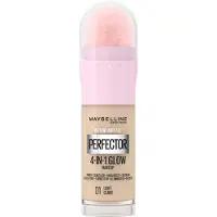 Maybelline Instant Age Rewind Perfector 4-in-1 Glow Flytande foundation 20 ml Nr. 01 - Light